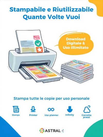 Planner Giornaliero da colorare 2026 per Bambini in Inglese - journal bundle